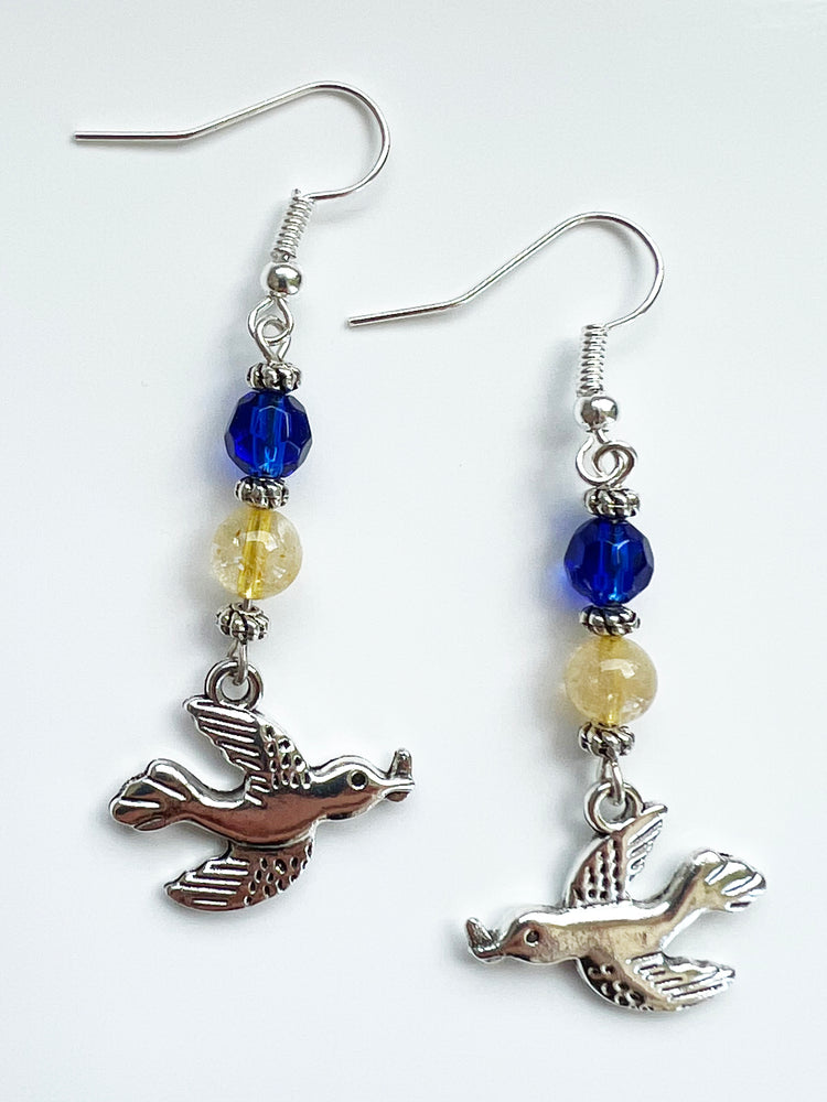 Dove Ukraine Earrings