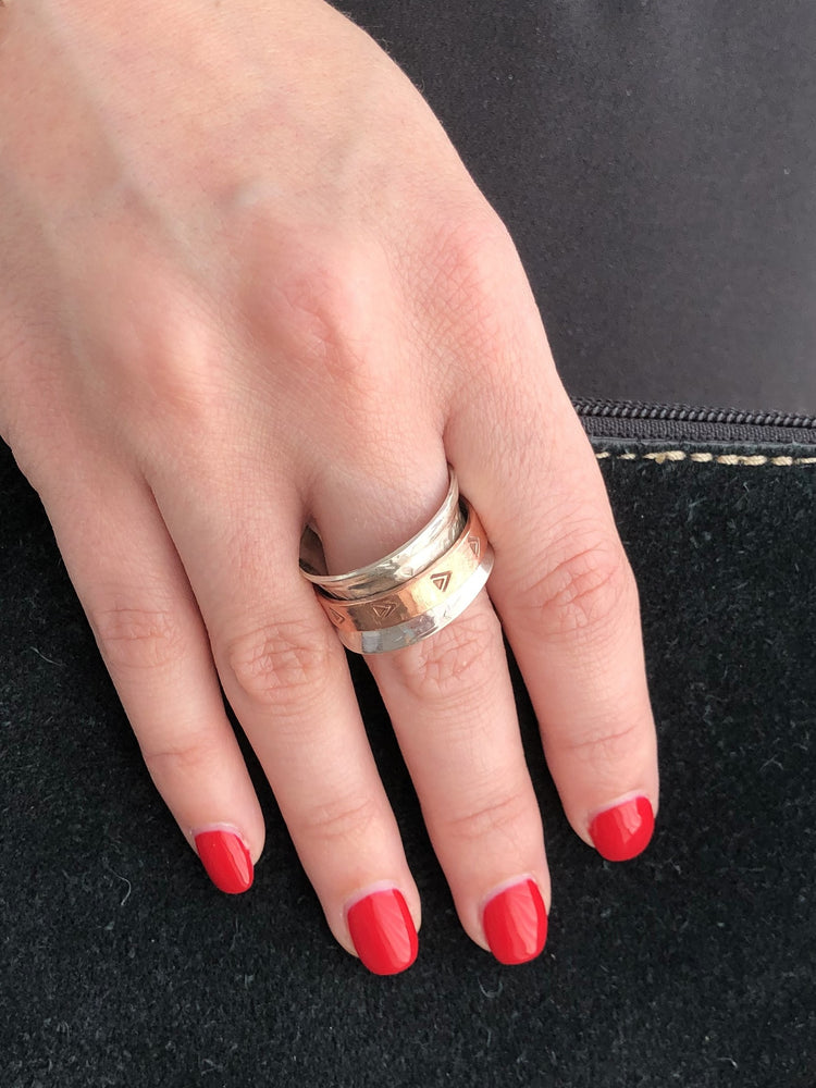 New Beginnings Meditation/Fidget Spinner Ring