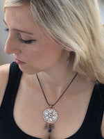 Balance Copper Mandala Pendant