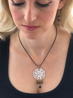 New Beginnings Copper Mandala Pendant